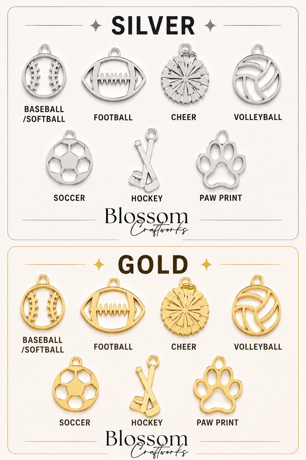 Personalized Foobtall Charm Necklace, Sports Mom Game Day Gift